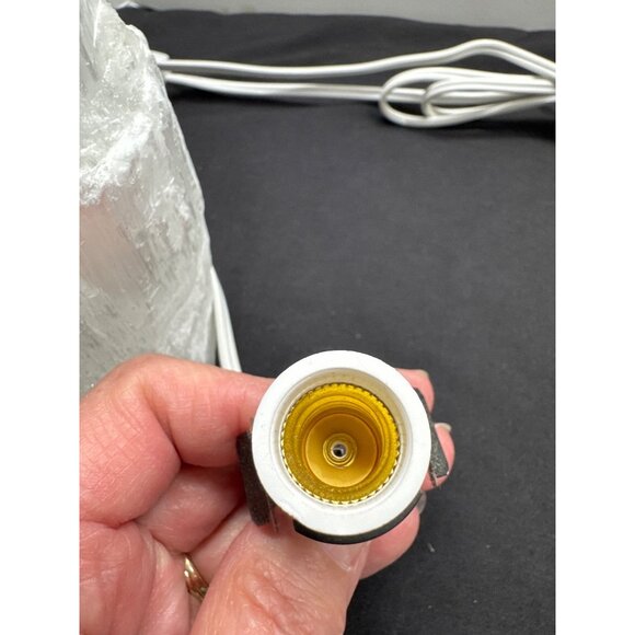 Natural Selenite Crystal Tower For Home & Office Decor 8" Tall - Picture 10 of 11